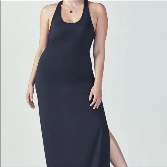 Fabletics Women's Iliana Maxi Dress Blue Size L